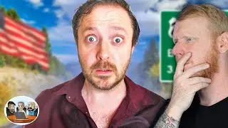 British Roads Ain't Got Nothing on America REACTION | OFFICE BLOKES REACT!!