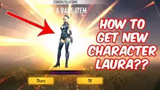 How To Get New Character Laura [Deluxe Bundle] - Free Fire New Character - Garena Free Fire