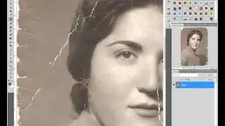 RESTAURAR FOTOGRAFIA ANTIGUA CON PHOTOSHOP