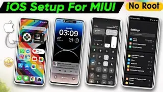 New iOS Setup💥For Miui - Any Redmi, Poco & Xiaomi Device🔥| Without Root✅