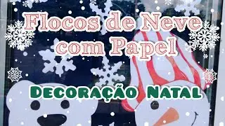 Flocos de Neve de Papel❄