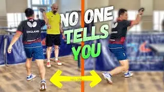 The effect of the right foot when doing Forehand Topspin