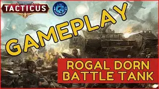 Warhammer 40k Tacticus | Rogal Dorn Battle Tank | Gameplay | Code