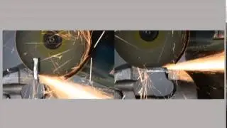 disco abrasivo sección  de corte