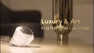 akubela HyPanel Lux Vase—Luxury and Art for Your Smart Home