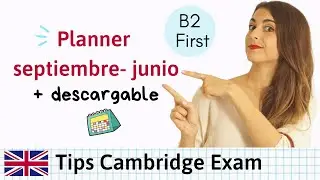 B2 First PLAN Septiembre a Junio - Organización mensual para APROBAR