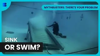 Can Bubbles Sink a Swimmer? - MythBusters: There's Your Problem