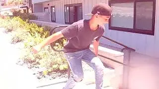 Ollie down 4 stair 