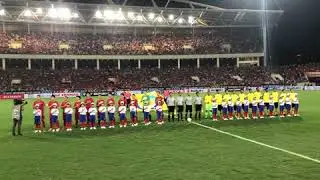 AFF Suzuki Cup khoảnh khắc U23 việt nam hát quốc ca