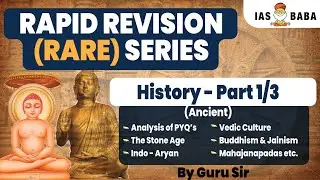 Complete History in 17 Hours| Part 1| UPSC PRELIMS 2023