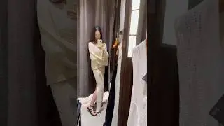 Трендовый трикотажный костюм 