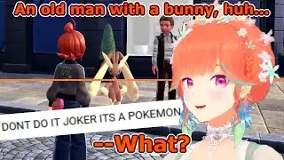 Kiara sees a man and his Lopunny... (Pokémon LEGENDS Z-A)  [Hololive/clip]