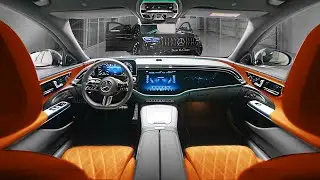 New Mercedes Benz E-Class 2024 W214 - INTERIOR: Officially First Look