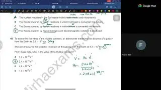 IGCSE CAIE 0625/21/O/N/24 Solved