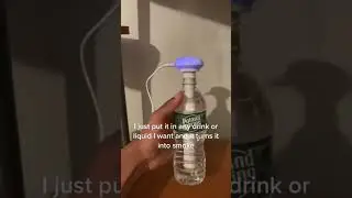 Turn your favorite drink into a humidifier 👩‍🔬