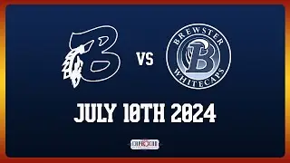 Bourne Braves (7-11-2) @ Brewster Whitecaps (9-11-0) 7/10/24 Audio Only