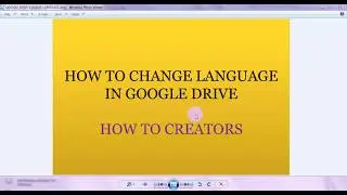 HOW TO CHANGE LANGUAGE IN GOOGLE DRIVE : GOOGLE DRIVE MAIN LANGUAGE KAISE CHANGE KARE