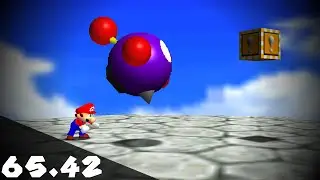 [TAS] SM64 - Somewhere Over the Rainbow + 100c - 1:05.42