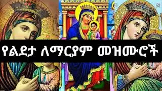 🔴✞✞✞ የልደታ ለማርያም መዝሙሮችን ያድምጡ | orthodox mezmur