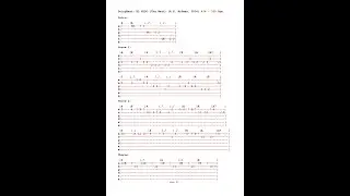 Pete KORVING for DairyBeat: EL NIDO - Free* Original - SLIDES or In Sync CHORDS & LEAD Guitar Tab: