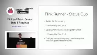Flink Forward 2016: Maximilian Michels - Flink and Beam: Current State & Roadmap