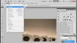 Photoshop - Sepia effect