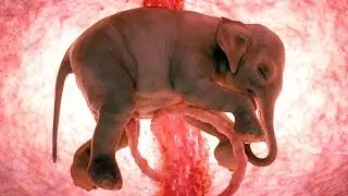10 Amazing fotos de animales nacidos adentro el vientre materno
