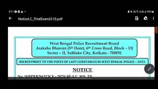 LADY CONSTABLE FINAL EXAM DATE II WB Lady Constable Final Exam Date Published