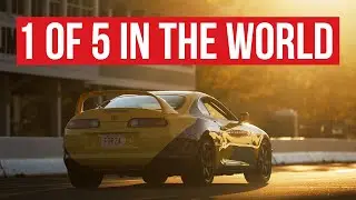 7k Mile Supra Pace Car For the Indy Car World Series