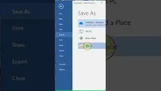 How to Convert MS Word File into PDF File  