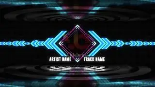 Arrow Waveform Visualizer (Create music visualizer with vidsbeats.)