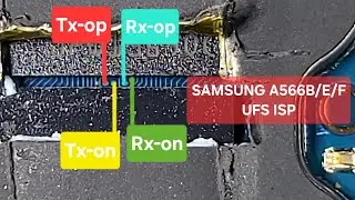 Samsung A56 (SM-A566B) UFS ISP Pinout & FRP Bypass | Android 16 | Easy JTAG Plus
