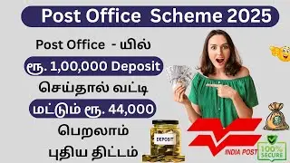 Post Office Time Deposit Scheme 2025 🏦  Interest Rates, Calculator, Tax Benefits & Full Guide 🔥