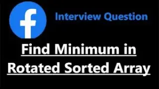 Find Minimum in Rotated Sorted Array - Binary Search - Leetcode 153 - Java