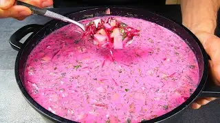 Наконец то я его нашёл! Тот самый, правильный рецепт! Литовский Холодный суп «Вильнюс»! 