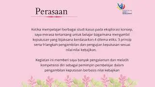 Jurnal Refleksi Modul 3.1 I Pengambilan Keputusan Berbasis Nilai - Nilai Kebajikan