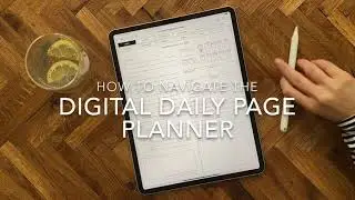 How to Navigate The Daily Page Digital Planner