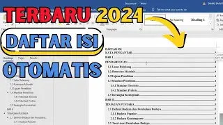 Tutorial Terbaru 2024 Cara Membuat Daftar Isi Otomatis di Word
