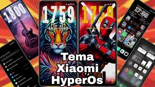 Super Completo Tema Xiaomi Efeito Profundidade Multi Wallpaper @CiclopeTech