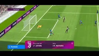 Goals from T. Aoyama, bait from R. Matsuda - eFootball PES 2020