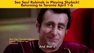Playing Shylock | Iconic roles | Starring Saul Rubinek | April 1–6 in Toronto