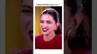 Happy Birthday Deepika Padukaune #deepikapadukone #ranveersingh #deepikaedits #crazy #shorts #viral