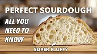 Your First Sourdough Bread (FULL COURSE in 30 minutes)