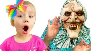 Баба Яга и Странная Няня! Забавная история про Няню и Малышку