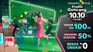 Tokopedia x TikTok Shop - Sering Healing, Beban Hidup Hilang [Promo Guncang 10.10] (2024)
