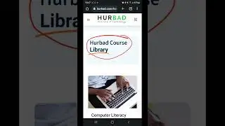 Hurbad Waa Madal eWaxbarasho
