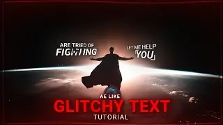Glitchy Text Tutorial 🥶🔥 | Alight Motion | Prajapat Am 