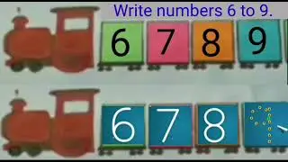 How to write 6 to 9