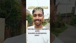 ADIVASI DIWAS 2024. GANDHI MAIDAN JAMTARA #santhalivideo #adivasidiwas #ytshorts