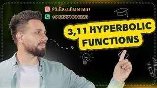 3.11 Hyperbolic functions